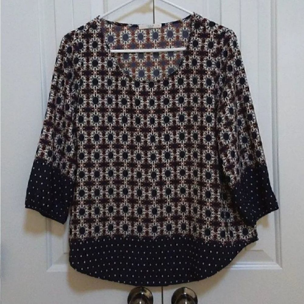Le Lis Polyester Blouse Size Small